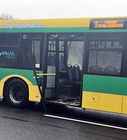 Uszkodzony Tyski Autobus Blokuje Droge Z Katowic Do Tychow Nowe Info